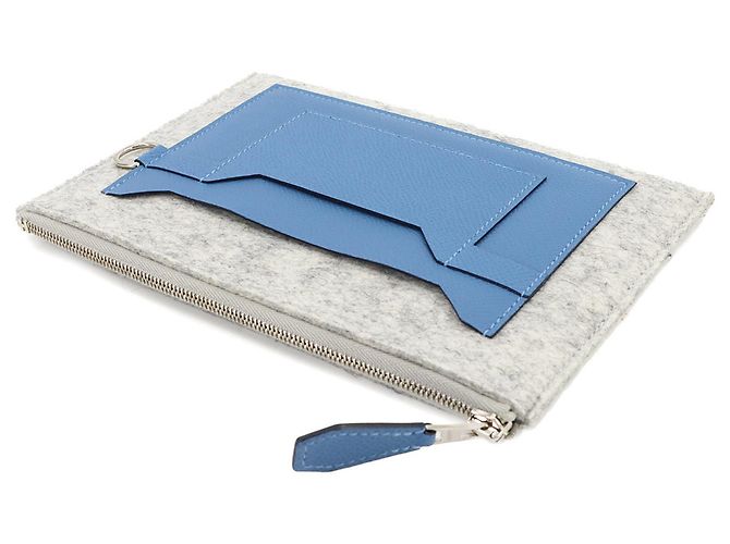 Borsa Pouch Todoo 20 di Hermès Blu - vista 5