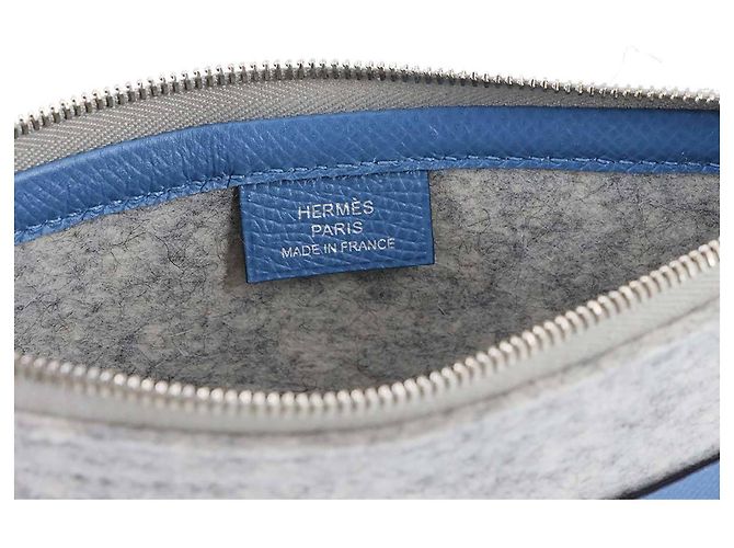 Borsa Pouch Todoo 20 di Hermès Blu - vista 7
