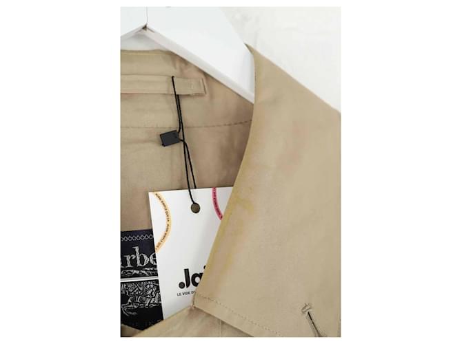 Burberry Trench coat de algodón beige - vista 3