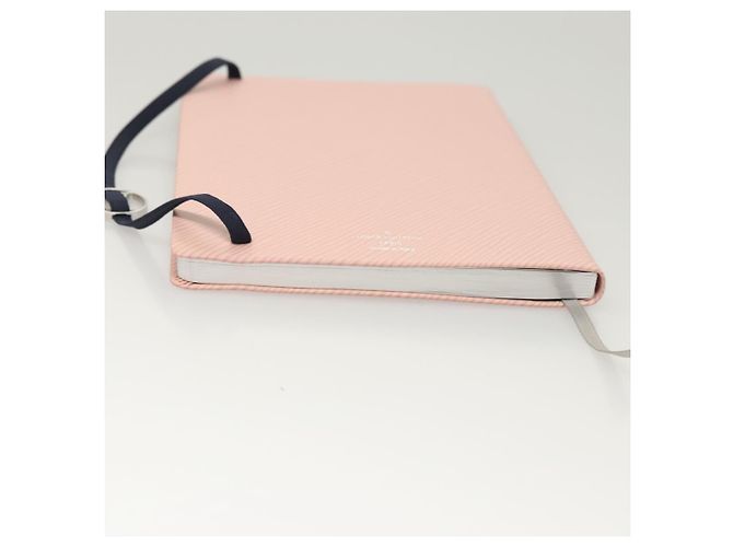 LOUIS VUITTON Epi Cahier Gustave MM Note Cover Pink GI0115 LV Auth 124050 - view 6