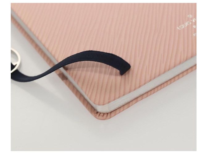 LOUIS VUITTON Epi Cahier Gustave MM Note Cover Pink GI0115 LV Auth 124050 - view 7