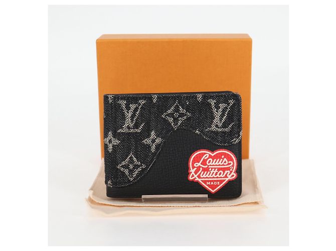 Slender LOUIS VUITTON NIGO LV Squared Portafoglio Slim M81020 LV Auth 124767M - vista 12