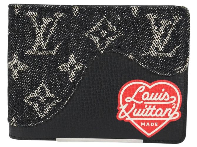 Slender LOUIS VUITTON NIGO LV Squared Portafoglio Slim M81020 LV Auth 124767M - vista 13