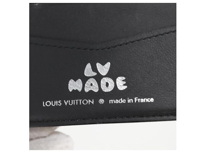 Slender LOUIS VUITTON NIGO LV Squared Portafoglio Slim M81020 LV Auth 124767M - vista 20