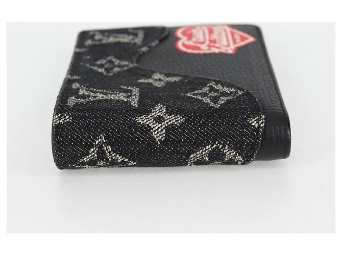 Slender LOUIS VUITTON NIGO LV Squared Portafoglio Slim M81020 LV Auth 124767M - vista 3