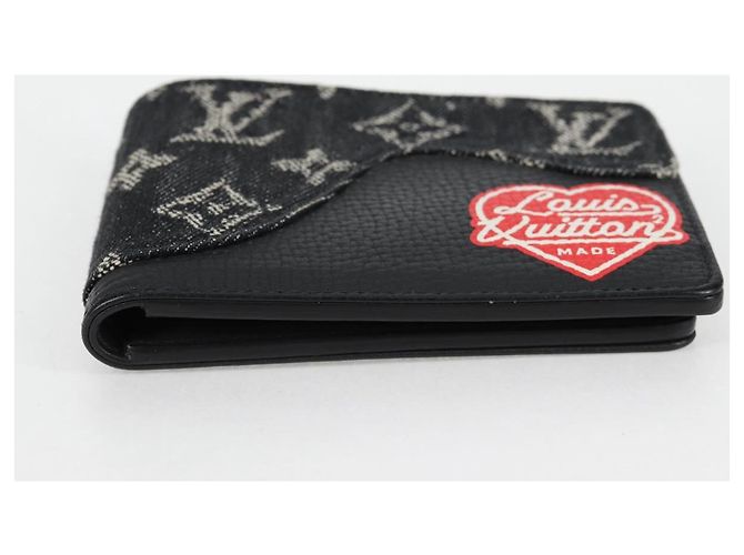 Slender LOUIS VUITTON NIGO LV Squared Portafoglio Slim M81020 LV Auth 124767M - vista 6