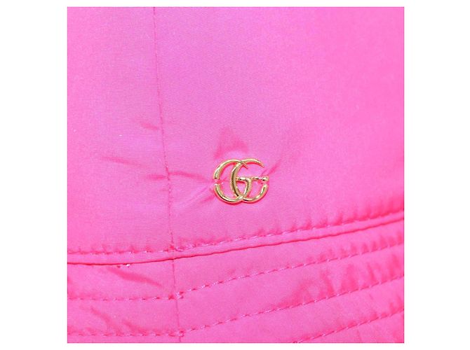 Gorra GUCCI de lona S Rosa 729470 Auth 118852M - vista 6