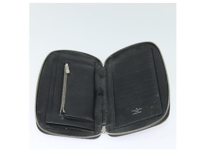 LOUIS VUITTON Organizer Damier Graphite Custodia da Viaggio N48255 LV Auth 123607 Damier ebene - vista 10