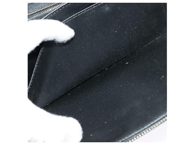 LOUIS VUITTON Organizer Damier Graphite Custodia da Viaggio N48255 LV Auth 123607 Damier ebene - vista 23