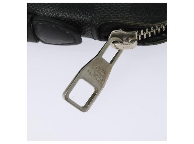 LOUIS VUITTON Organizer Damier Graphite Custodia da Viaggio N48255 LV Auth 123607 Damier ebene - vista 9