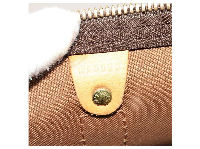 LOUIS VUITTON Monogram Keepall Bandouliere 50 Borsa Boston M41416 LV Auth 125289 Monogramma - vista 12