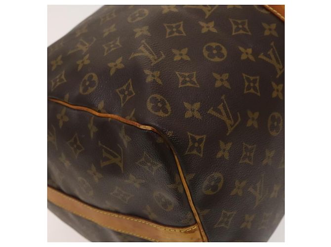 LOUIS VUITTON Monogram Keepall Bandouliere 50 Borsa Boston M41416 LV Auth 125289 Monogramma - vista 14