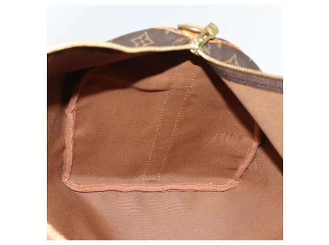 LOUIS VUITTON Monogram Keepall Bandouliere 50 Borsa Boston M41416 LV Auth 125289 Monogramma - vista 20