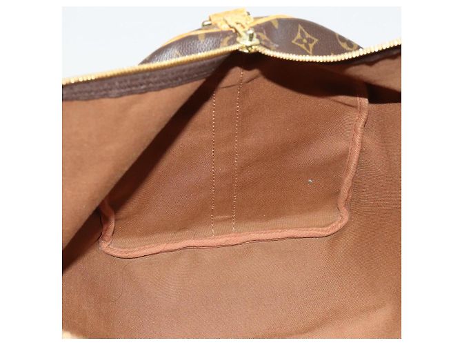 LOUIS VUITTON Monogram Keepall Bandouliere 50 Borsa Boston M41416 LV Auth 125289 Monogramma - vista 21