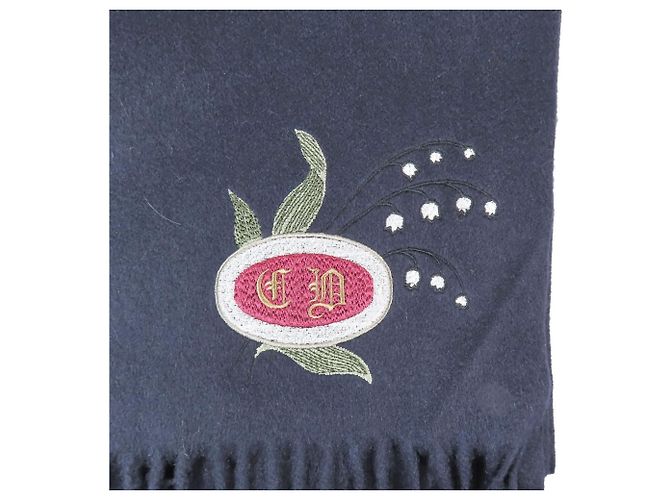 Stola in cashmere nero Christian Dior - view 2