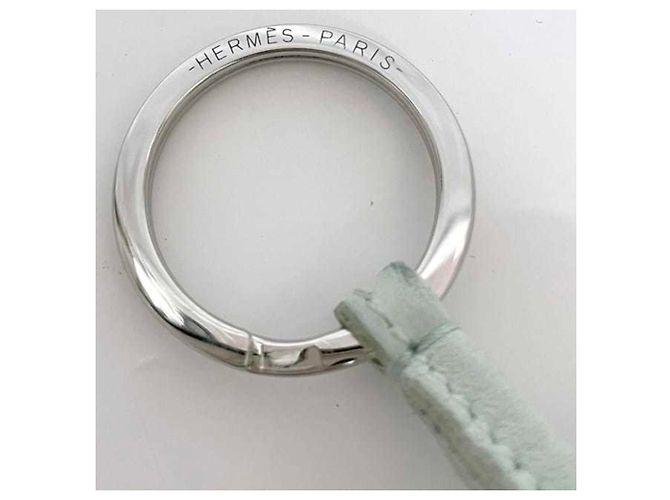 Ring Hermès Llave Hermes Carmen en verde claro - vista 9