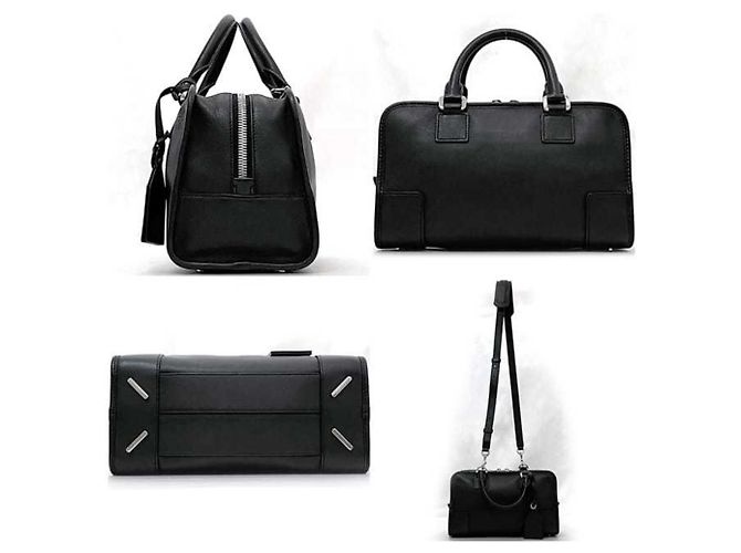 Loewe Amazona 28 Leather Handbag - view 3