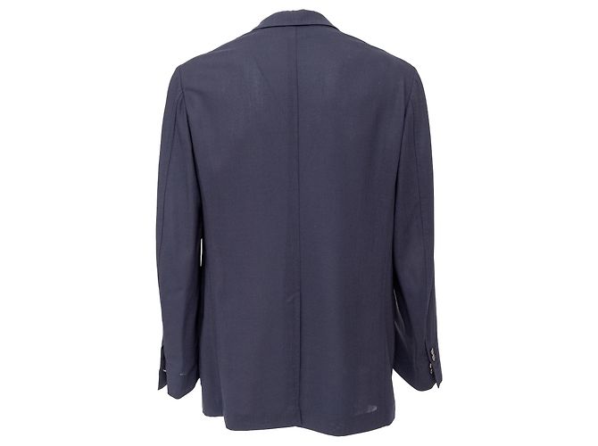 Autre Marque Blazer non foderato FG Roma Blu Blu navy - vista 3