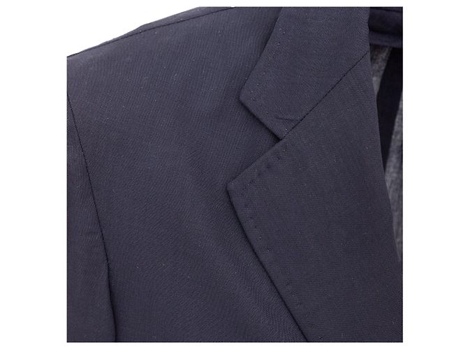 Autre Marque Blazer non foderato FG Roma Blu Blu navy - vista 4