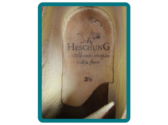 derbies Heschung p 36,5 Marron clair - vue 7