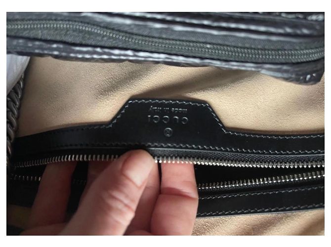 Gucci GG Marmont Large Tote Bag Nero - vista 10
