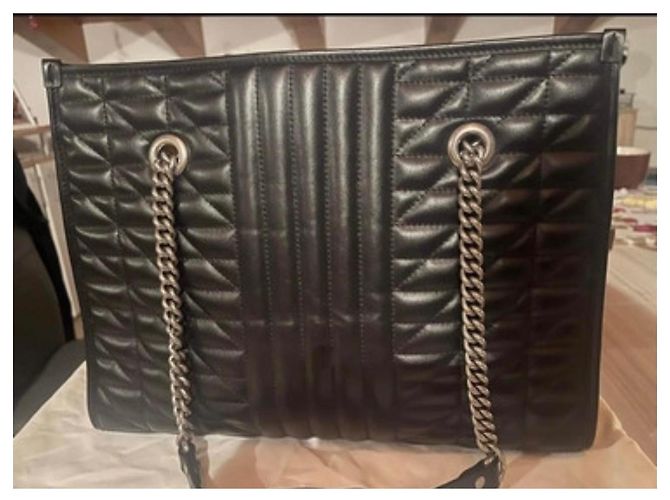 Gucci GG Marmont Large Tote Bag Nero - vista 8