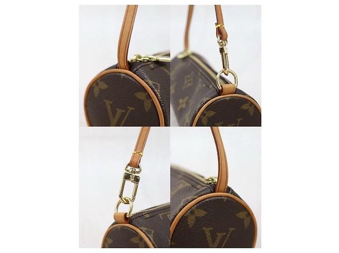Louis Vuitton Mini Papillon – Gioiello vintage dismesso Marrone - vista 4