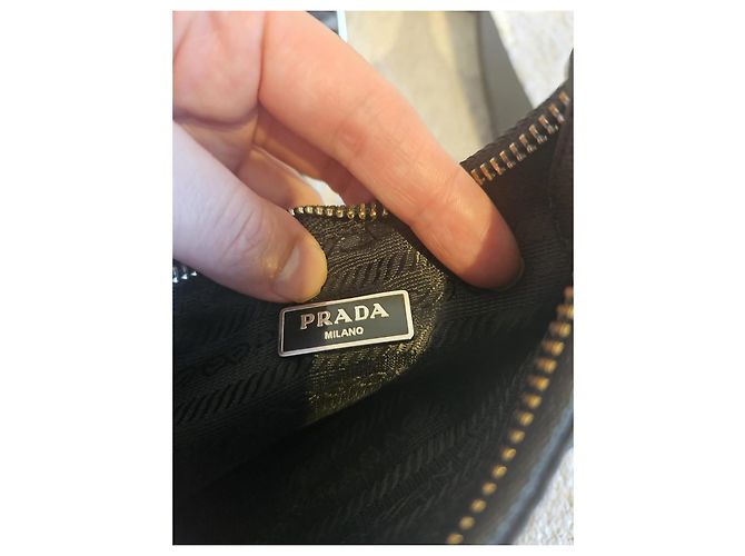 Prada Borsa a spalla riedizione 2005 Nero - vista 11