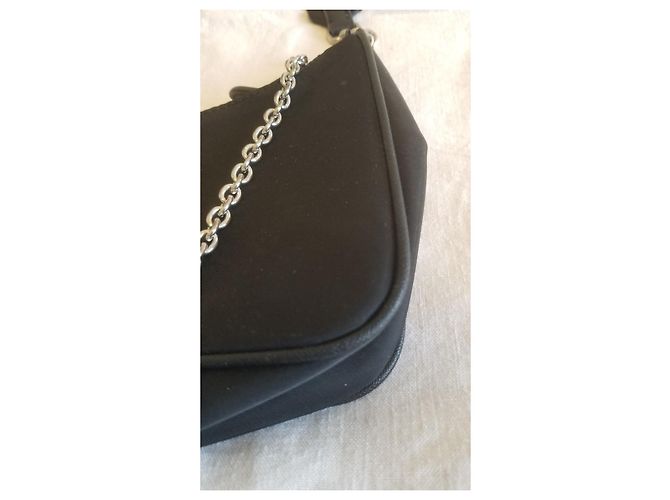 Prada Borsa a spalla riedizione 2005 Nero - vista 5
