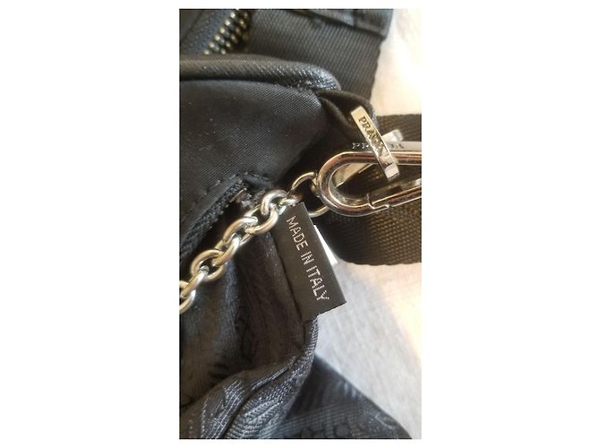 Prada Borsa a spalla riedizione 2005 Nero - vista 6