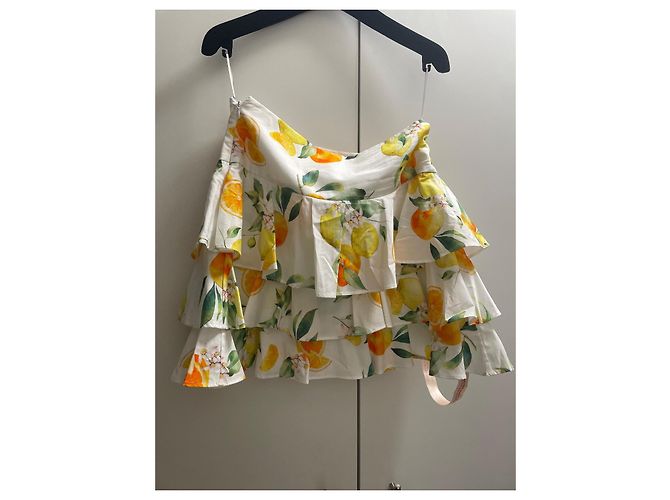 Autre Marque Conjunto de dos piezas La Semaine Paris Limoncello Limón Algodón Talla 36 Multicolor - vista 6
