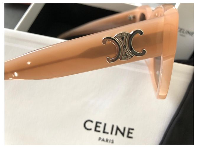 Autre Marque Gafas de sol CELINE Triomphe Rosa 402531 - vista 2
