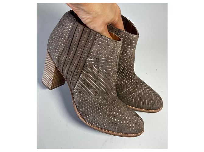 Botas bajas Sartore Beige - vista 4