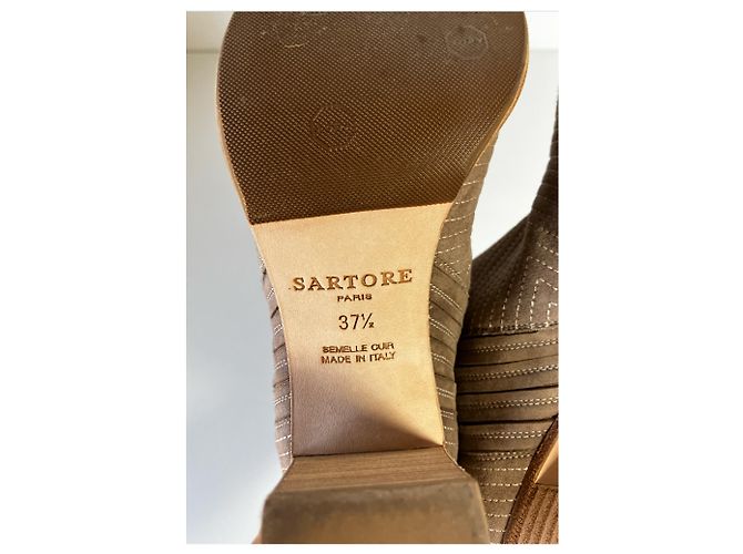 Botas bajas Sartore Beige - vista 14