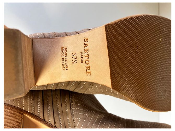 Botas bajas Sartore Beige - vista 16