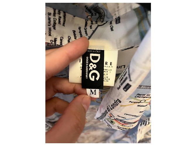 Camisa D&G de seda estampado New York Metropolitan Multicolor - vista 6