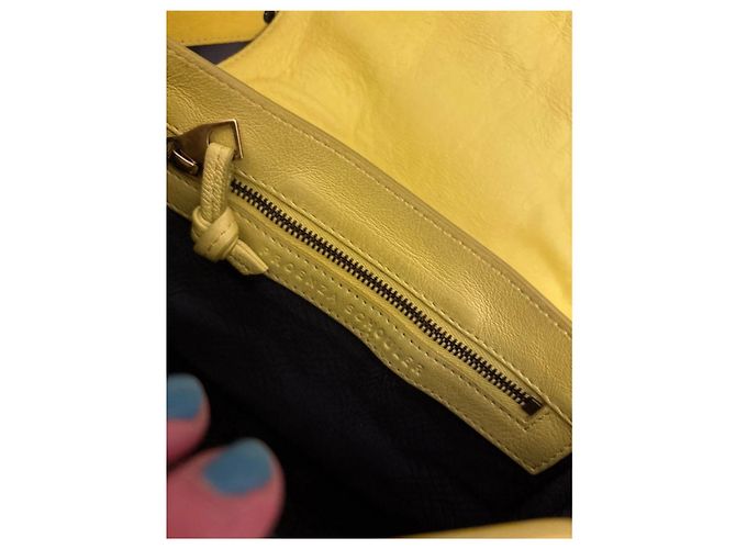 Proenza Schouler PS1 Leder Handtasche Gelb - Ansicht 8