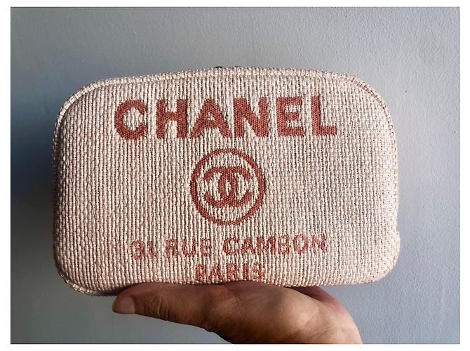 Pochette cosmetica Chanel Deauville rosa - vista 9