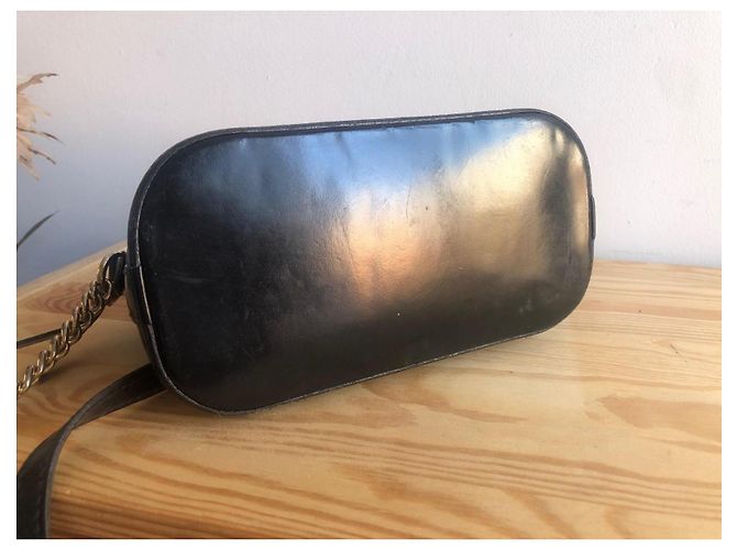 Louis Vuitton Alma Mini in pelle epi nera Nero - vista 4