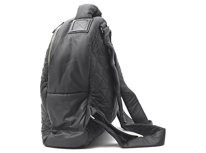 Zaino matelassé Coco Cocoon da donna di Chanel Nero - vista 3