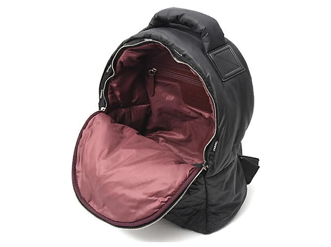 Zaino matelassé Coco Cocoon da donna di Chanel Nero - vista 4