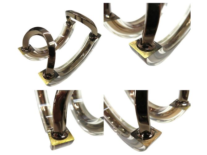 Bracciale trasparente Gucci in oro champagne D'oro - vista 10