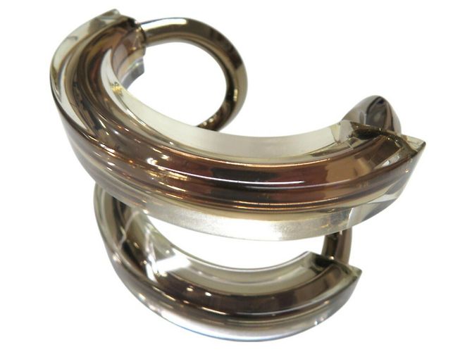 Bracciale trasparente Gucci in oro champagne D'oro - vista 2