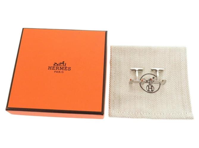 Hermès Abotoaduras de prata Hermes - vista 3