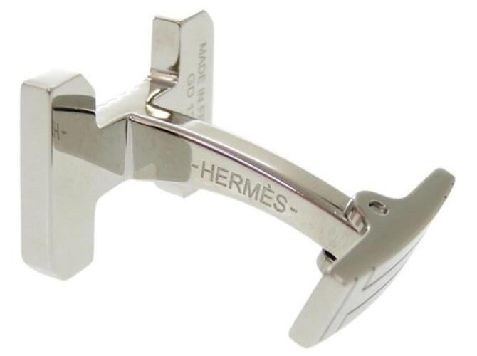 Hermès Abotoaduras de prata Hermes - vista 5