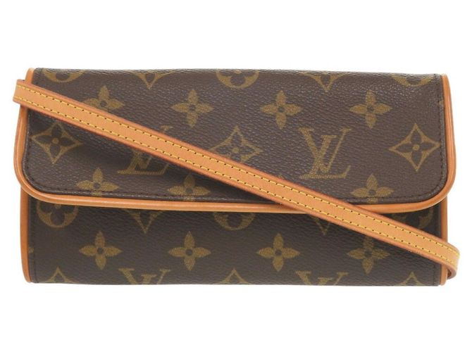 Borsa a spalla Pochette Twin PM Monogram Louis Vuitton Marrone Monogramma - vista 2