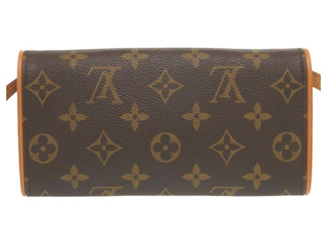 Borsa a spalla Pochette Twin PM Monogram Louis Vuitton Marrone Monogramma - vista 3