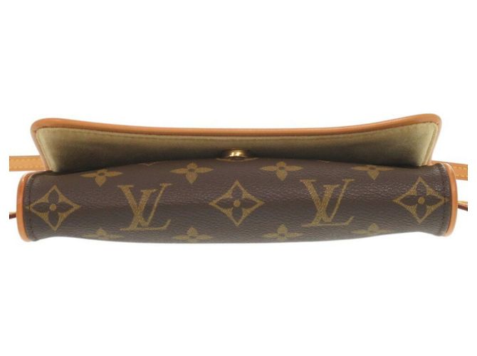 Borsa a spalla Pochette Twin PM Monogram Louis Vuitton Marrone Monogramma - vista 4