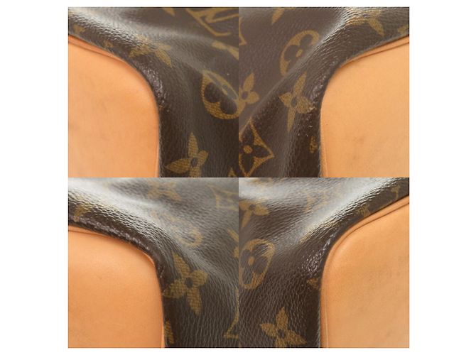 Noe Borsa a Spalla Petit Noé Monogram Louis Vuitton Marrone Monogramma - vista 5