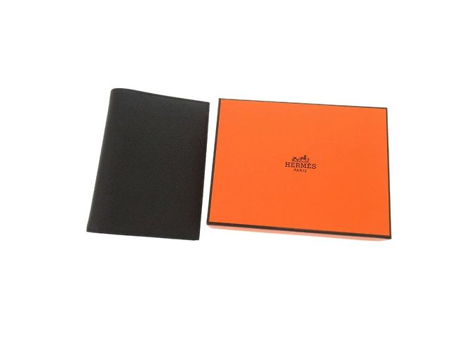 Hermès Copertura del quaderno Hermes Agenda GM Epsom Nero - vista 3
